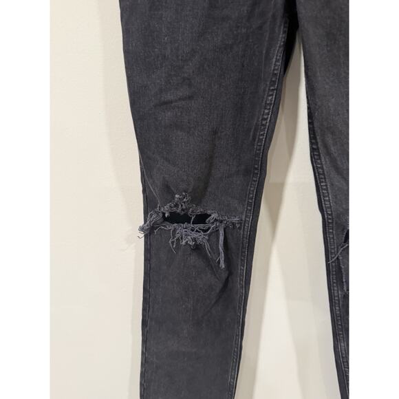 Abercrombie & Fitch Womens the 90s Straight Ultra High Rise Jeans 27/ 4R 2402 - Picture 3 of 10